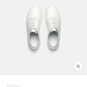 JAK Empire White Men's leather Sneakers size 40/US 7.5